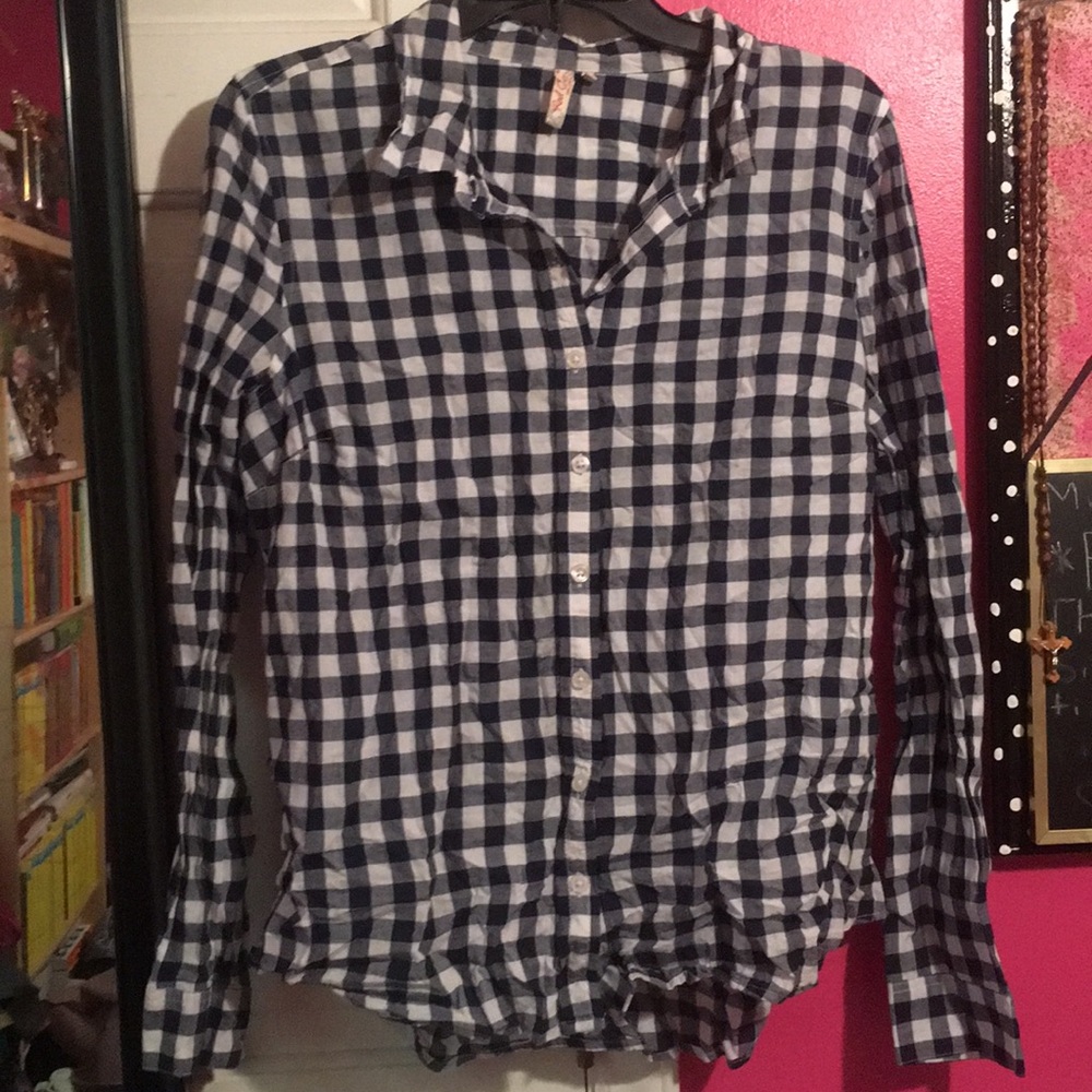 checkered flannel